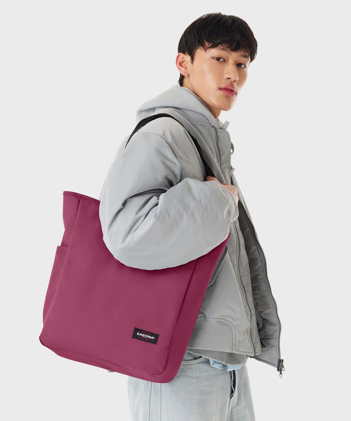 이스트팩(EASTPAK) 토트 Wine Burgundy