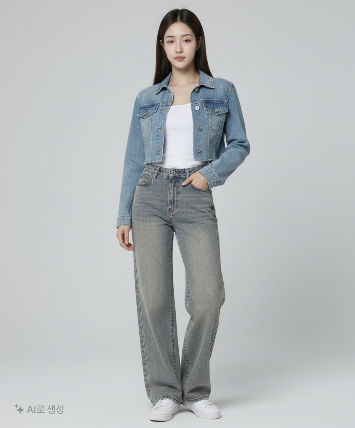키뮤어(KIIMUIR) 청/데님 팬츠 M