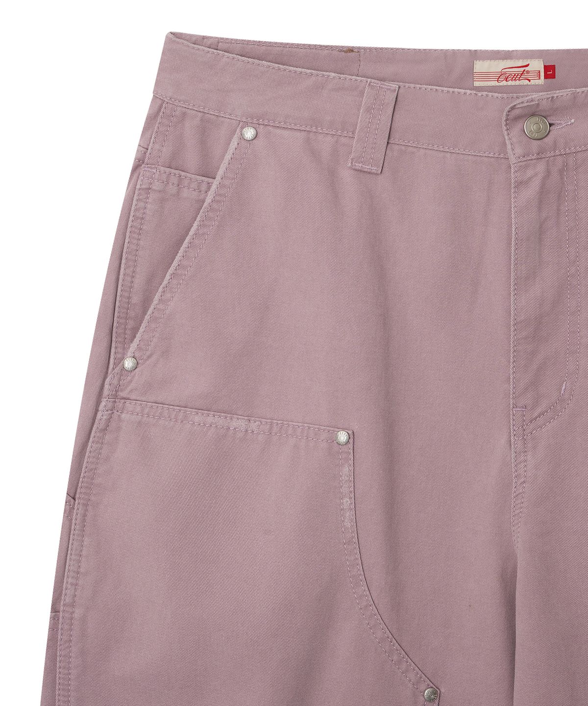 이우트(EEUT) COLOUR CARPENTER PANTS / PINK