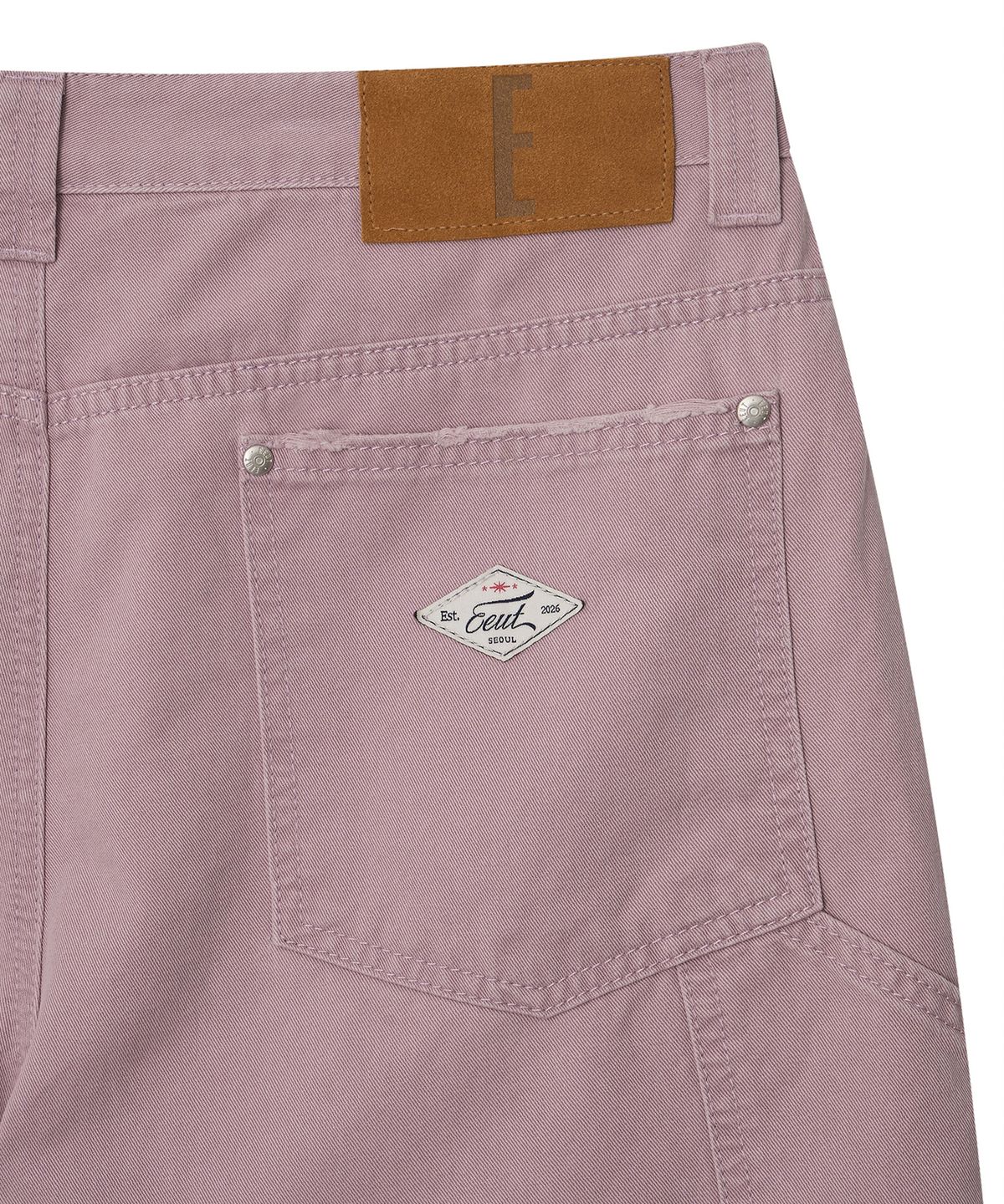이우트(EEUT) COLOUR CARPENTER PANTS / PINK
