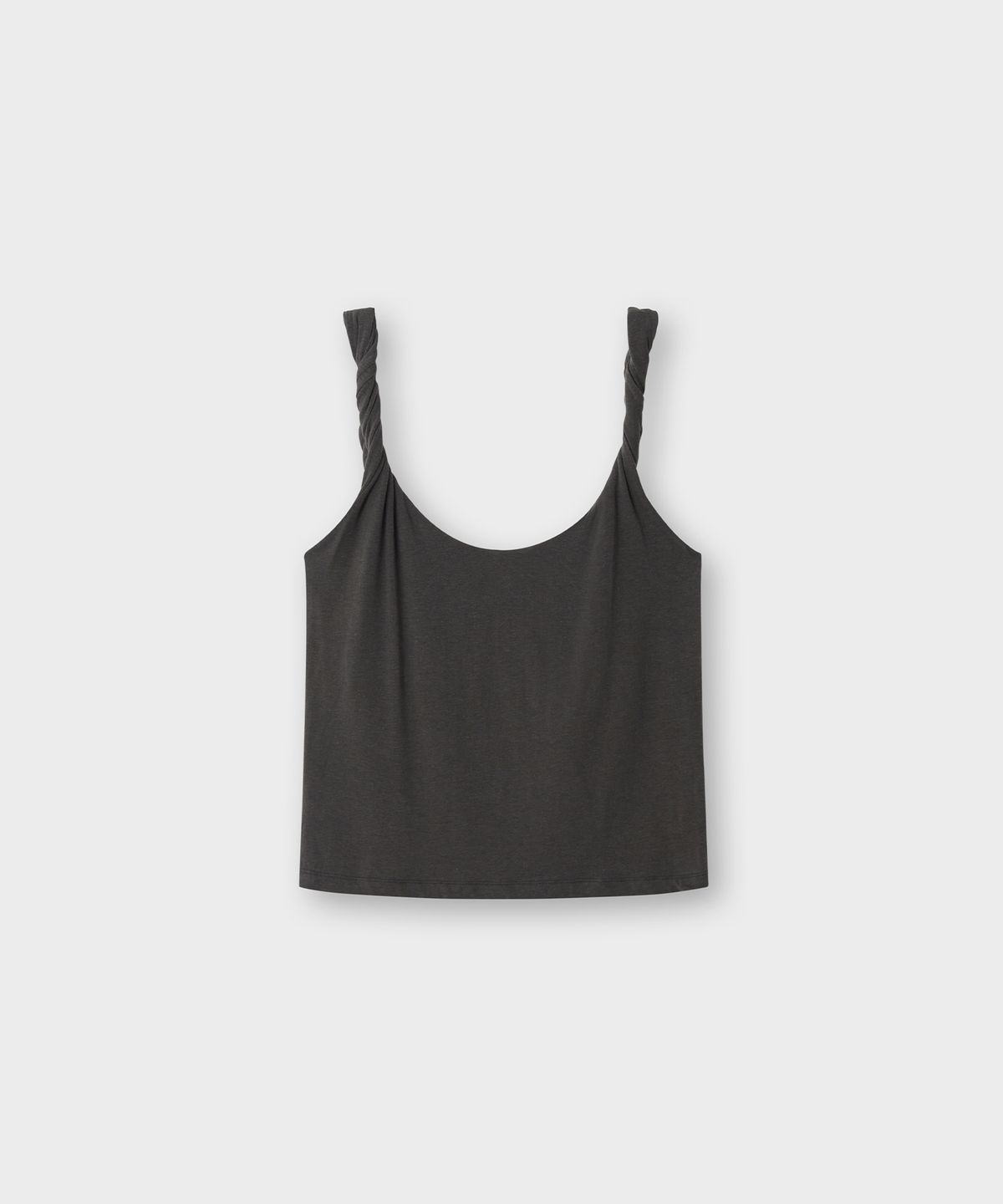 더 릴(THE LILLE) Lune Twist Sleeveless_Charcoal