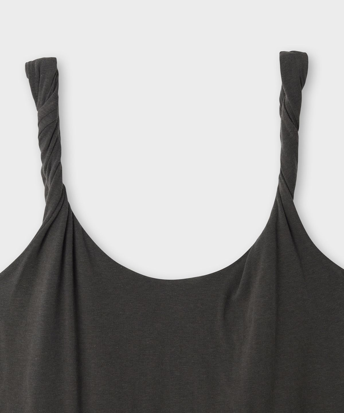 더 릴(THE LILLE) Lune Twist Sleeveless_Charcoal