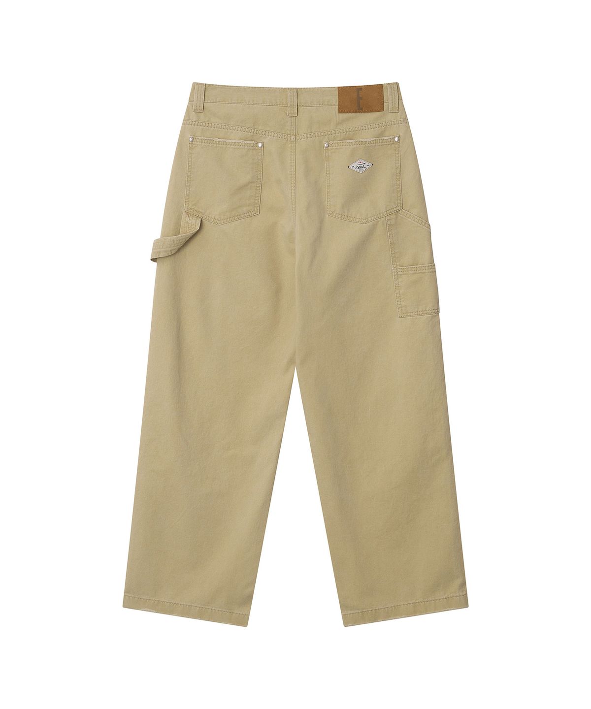 이우트(EEUT) COLOUR CARPENTER PANTS / BEIGE