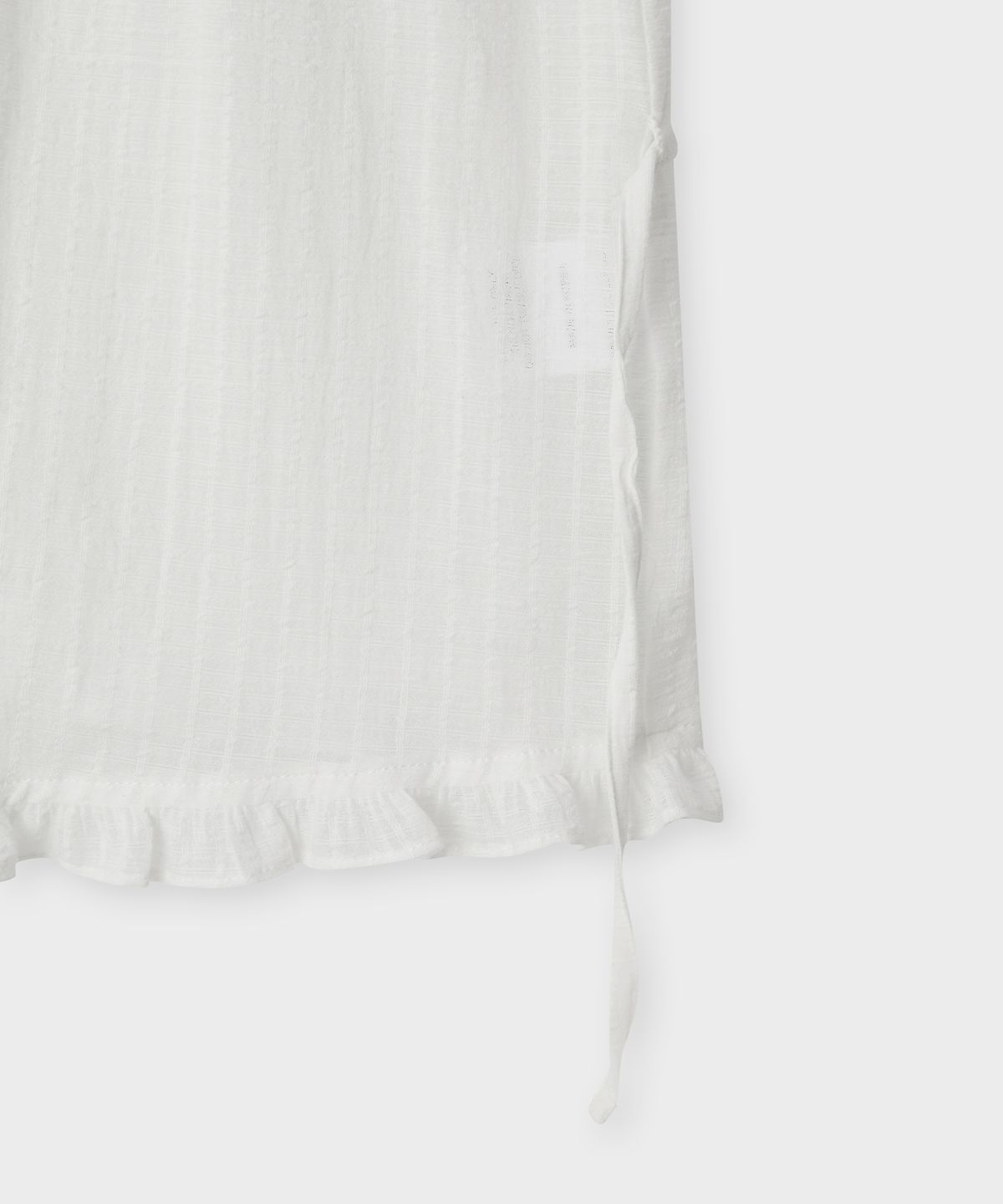 더 릴(THE LILLE) Bloom Frill Sleeveless Blouse_White