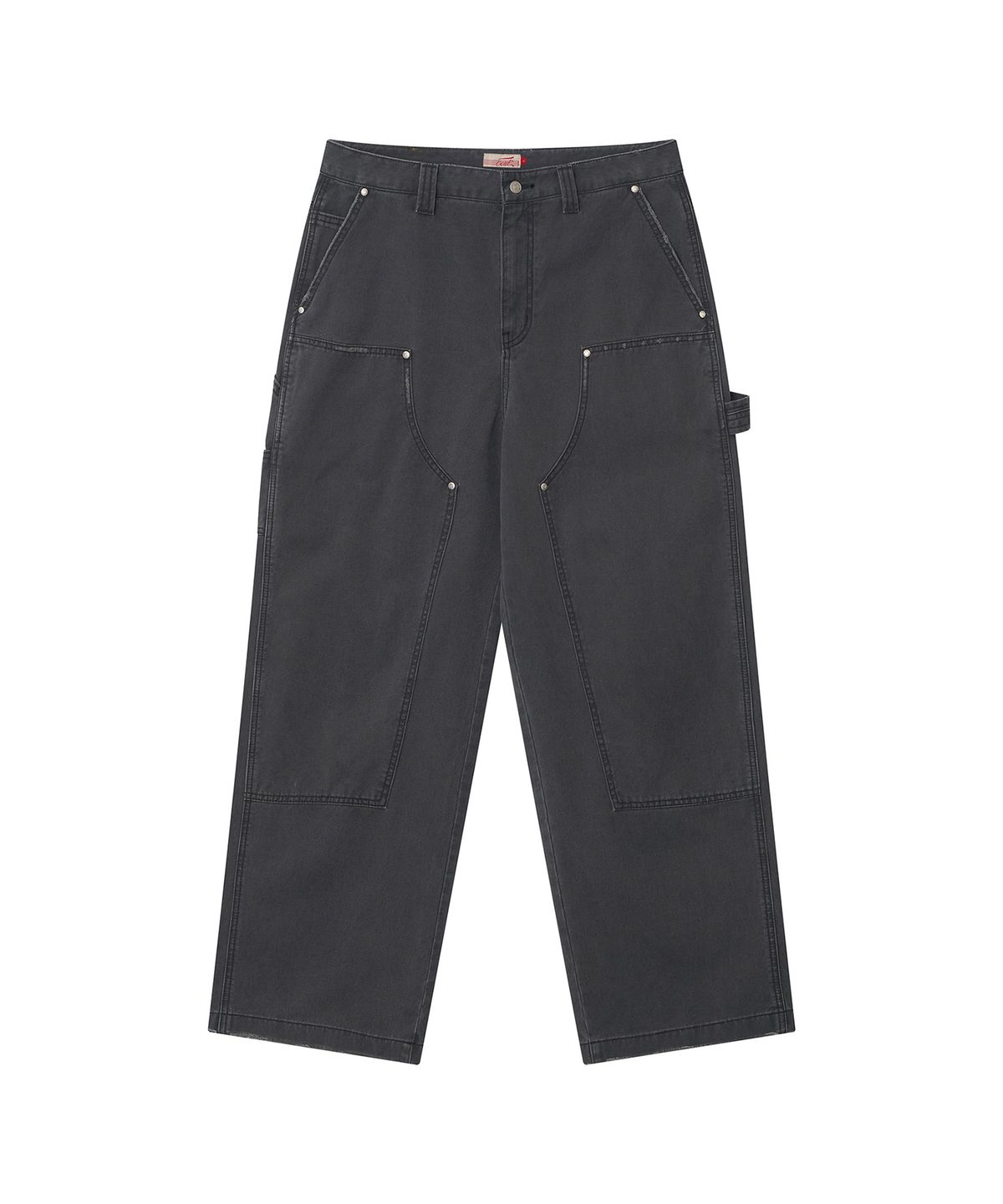 이우트(EEUT) COLOUR CARPENTER PANTS / CHARCOAL