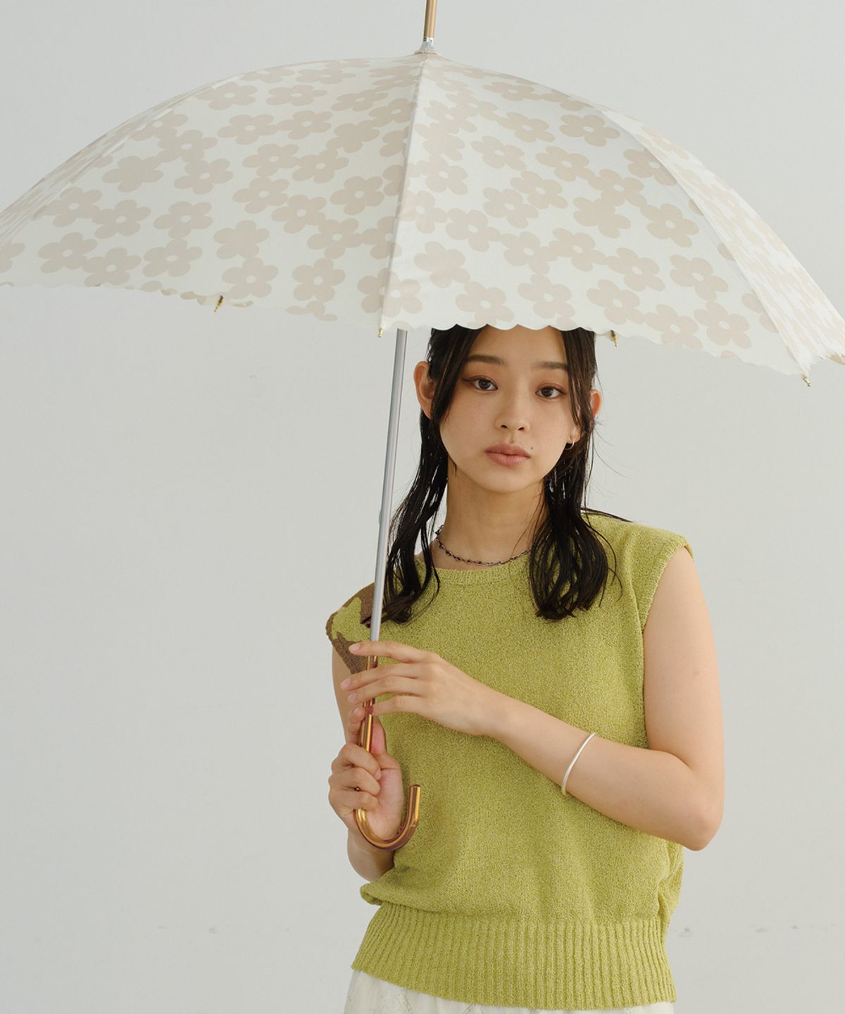 더블유피씨(W.P.C) 플라워 레이스 장우산 4750-08-001
