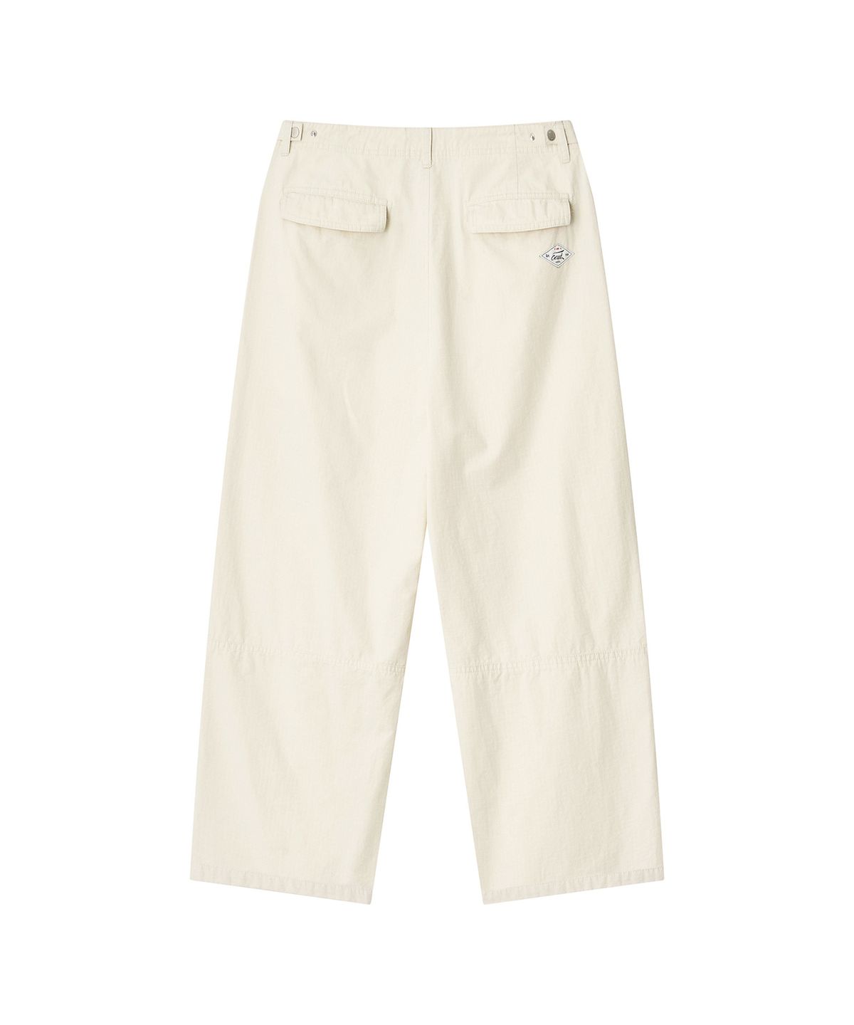 이우트(EEUT) RIPSTOP KNEE CUT WORK PANTS / IVORY