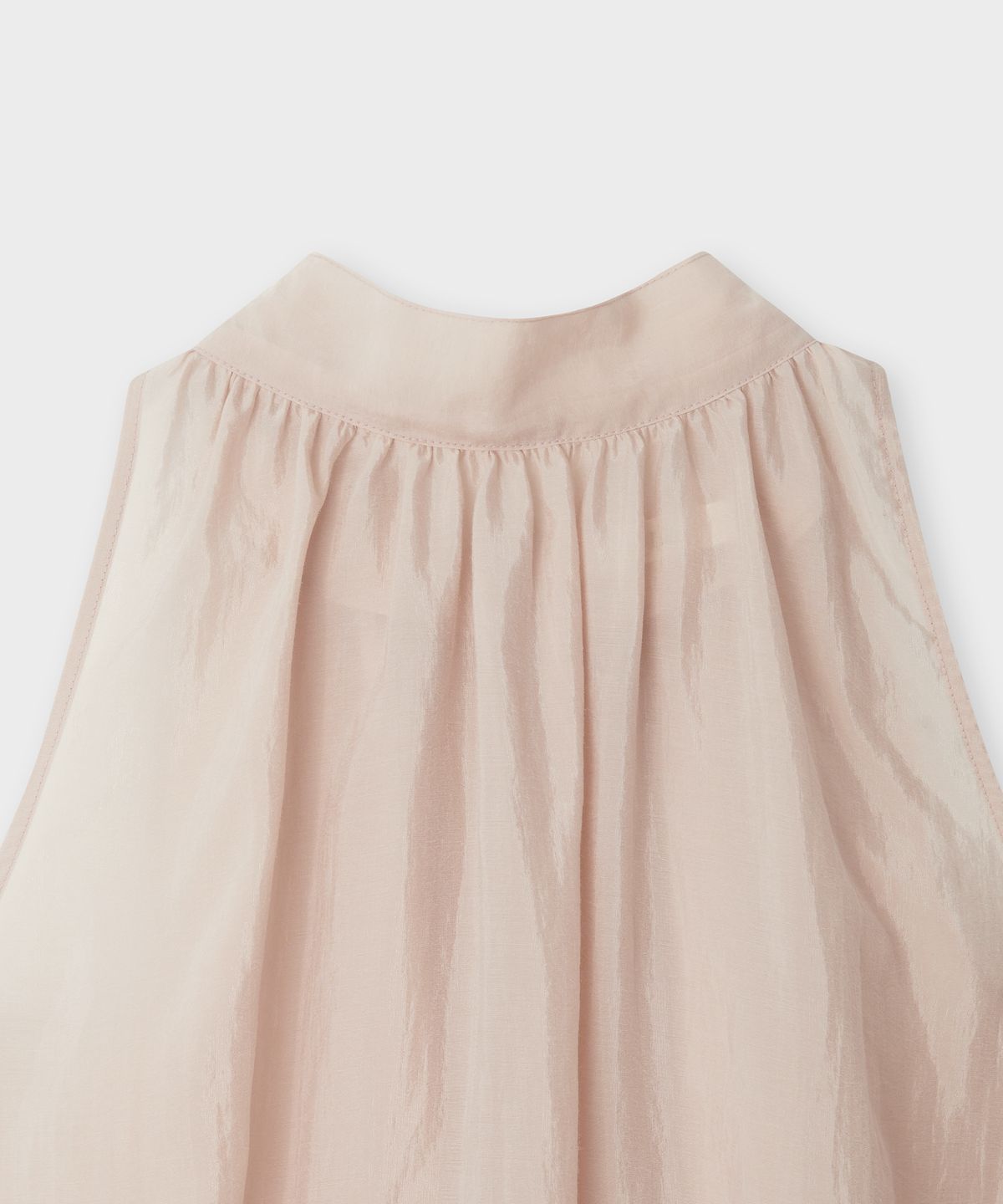 더 릴(THE LILLE) Glow Halter Neck Blouse_Pink