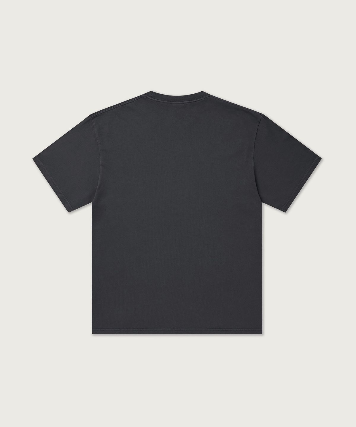 챔피온(CHAMPION) 조그택 다잉 반팔 티셔츠 Charcoal