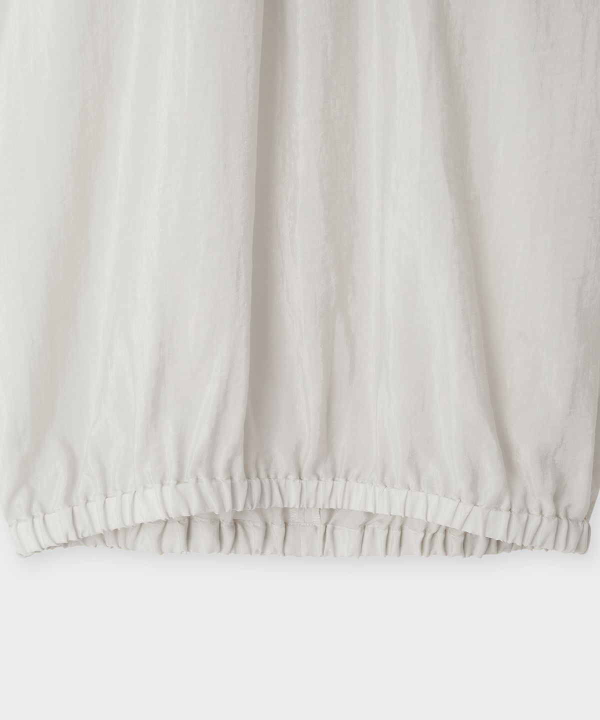 더 릴(THE LILLE) Glow Halter Neck Blouse_Light Gray