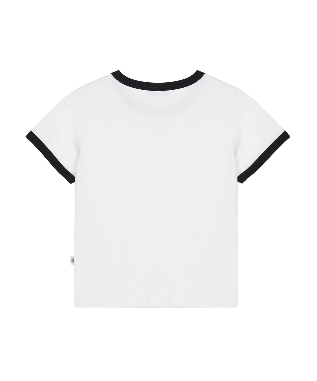 닉앤니콜(NICK&NICOLE) BUTTERFLY GRAPHIC RINGER TOP_IVORY