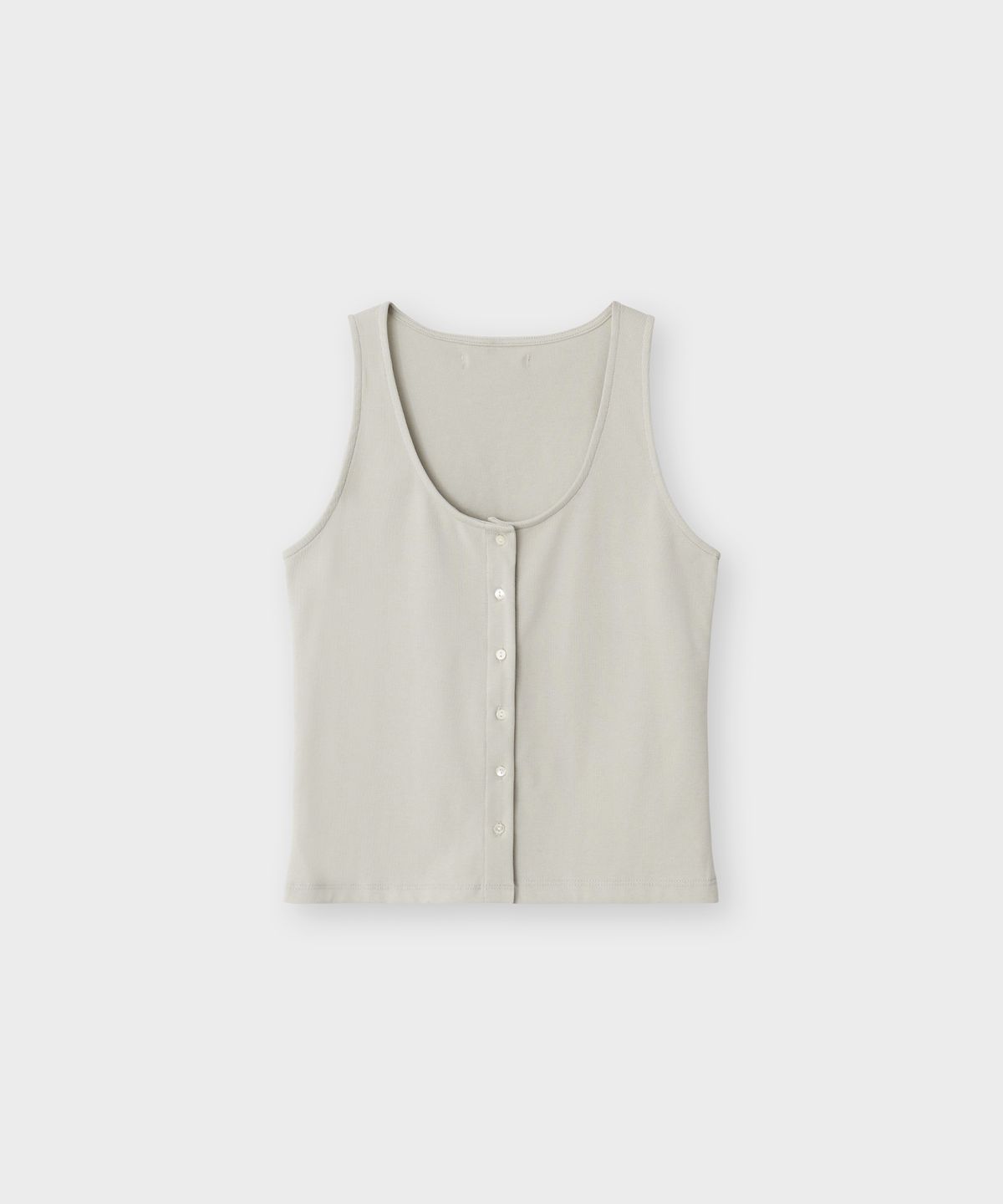더 릴(THE LILLE) Bake Button Sleeveless_Beige