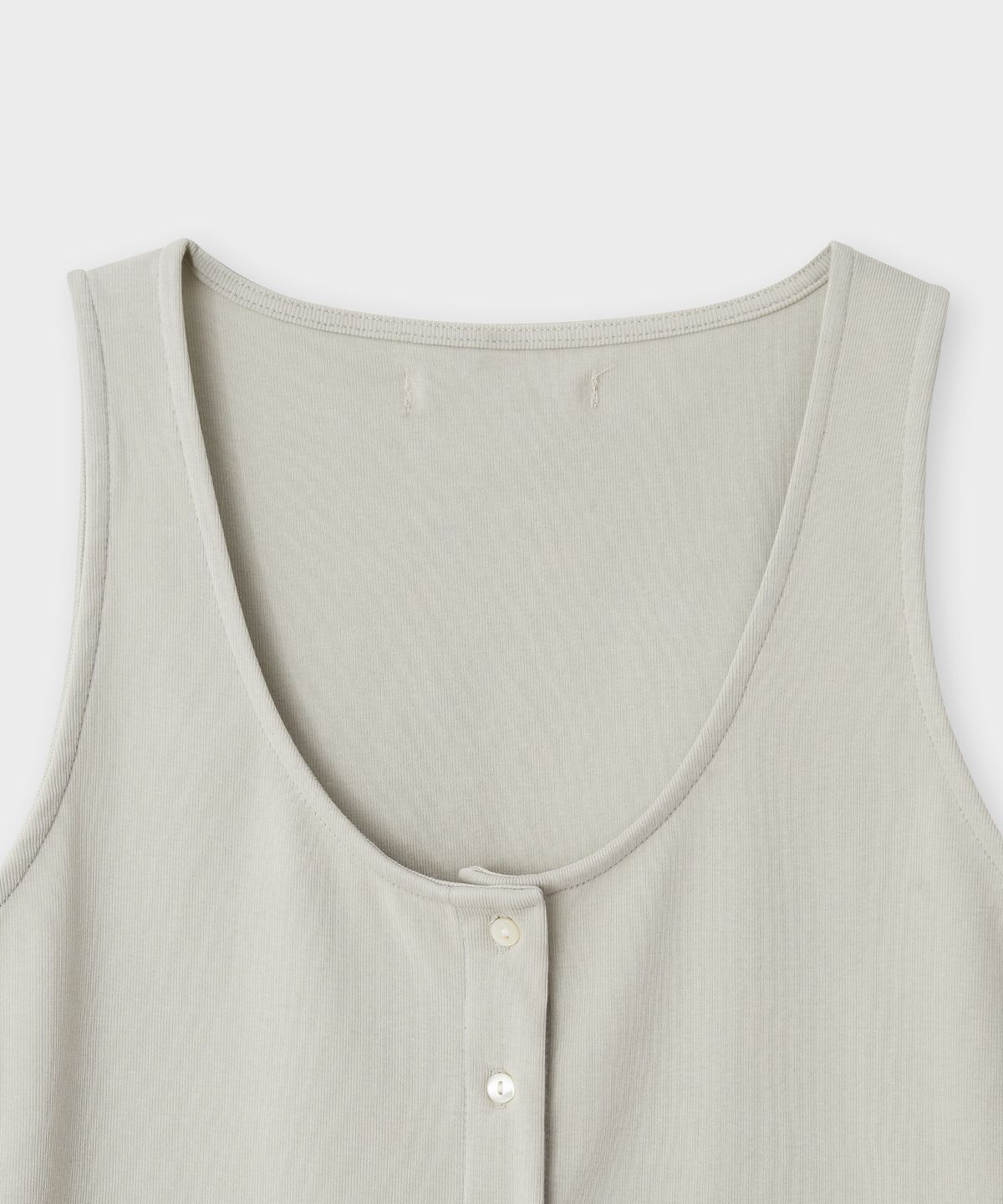 더 릴(THE LILLE) Bake Button Sleeveless_Beige