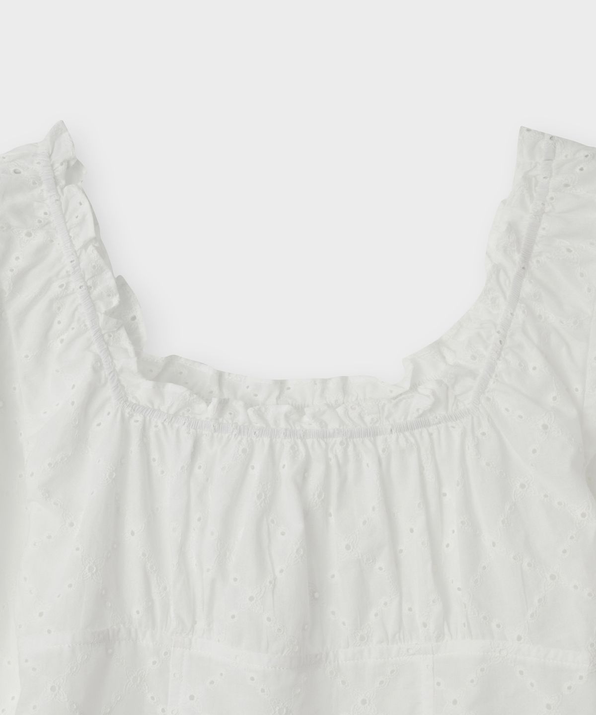 더 릴(THE LILLE) Loire Lace Blouse_Ivory