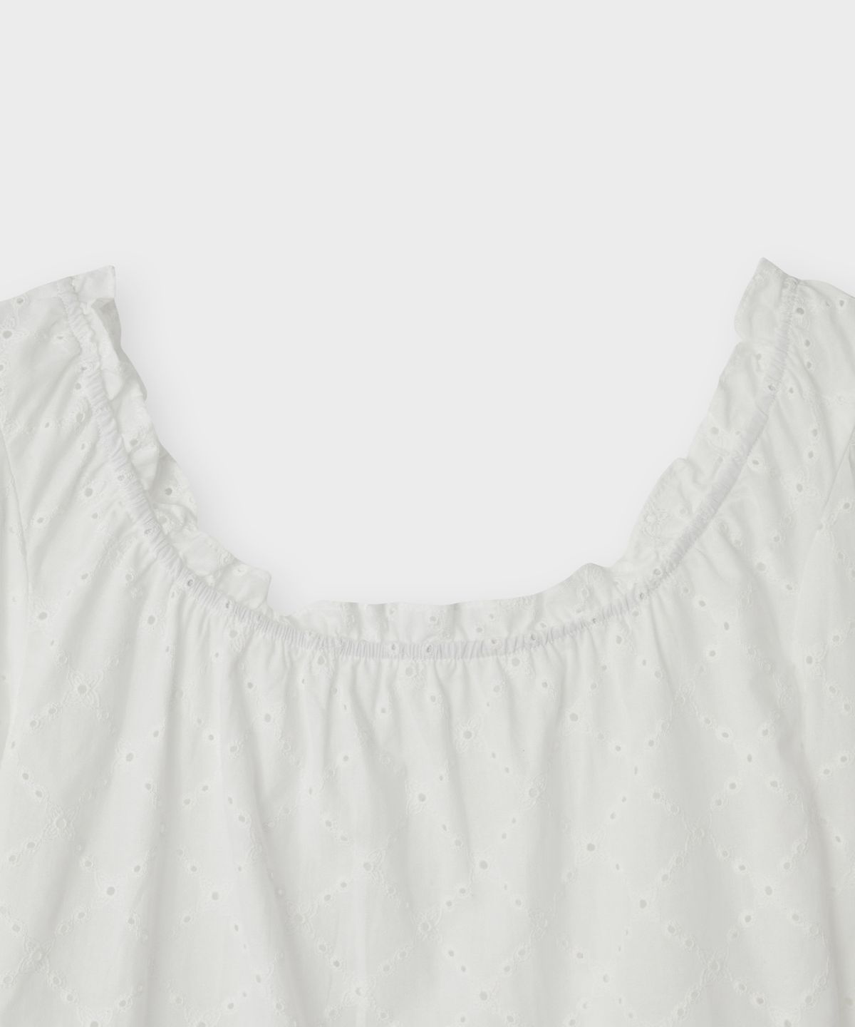 더 릴(THE LILLE) Loire Lace Blouse_Ivory