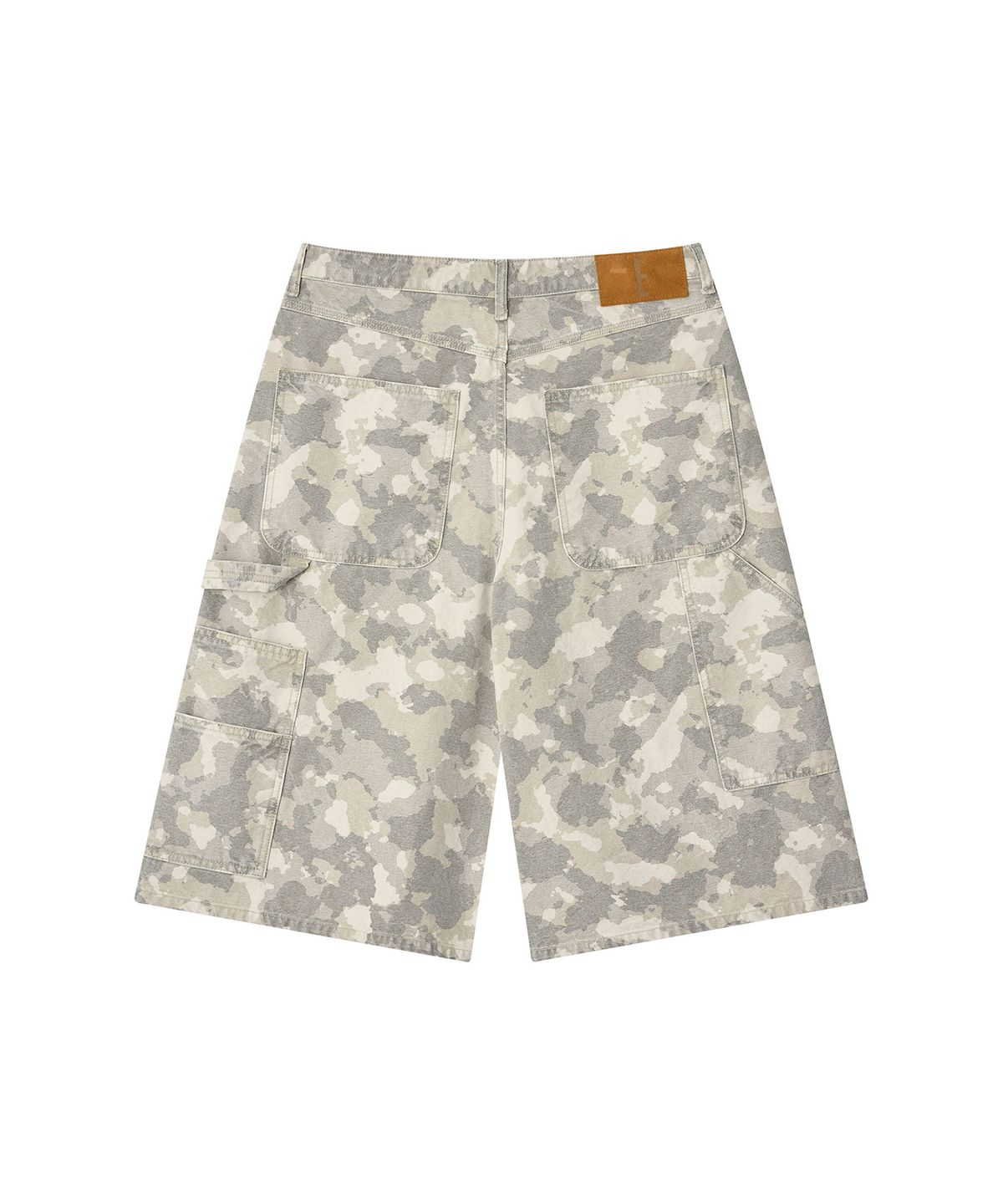 이우트(EEUT) VINTAGE CAMO BURMUDA PANTS / IVORY
