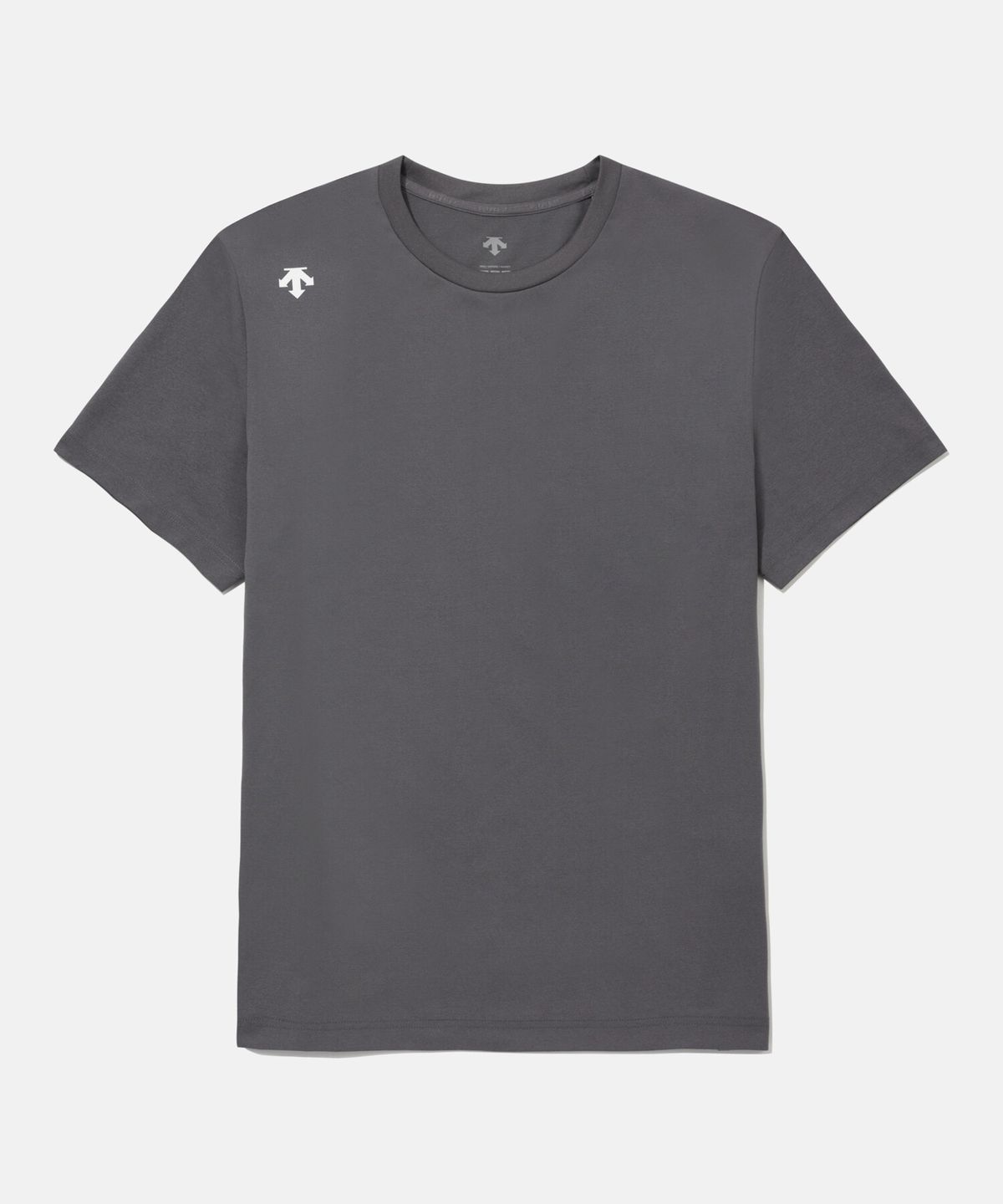 데상트(DESCENTE) 터프 반팔 티셔츠 차콜 그레이 SR323UTS71