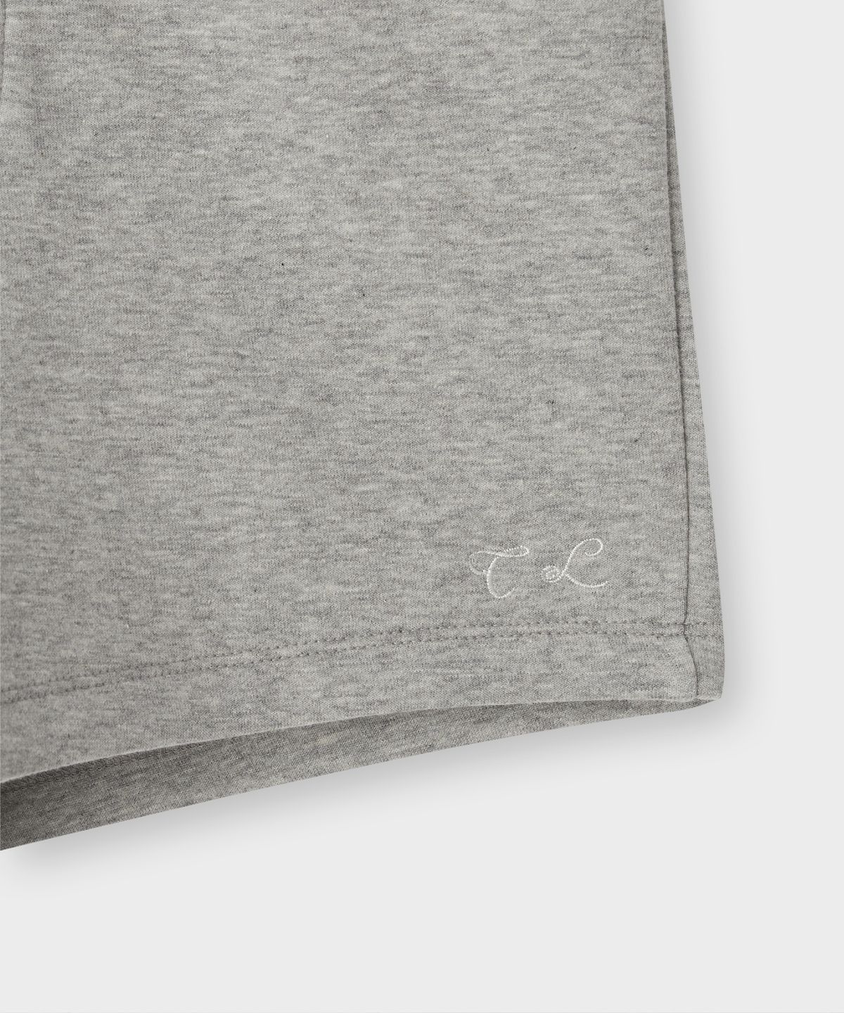 더 릴(THE LILLE) Lia Span Shorts_Melange Gray