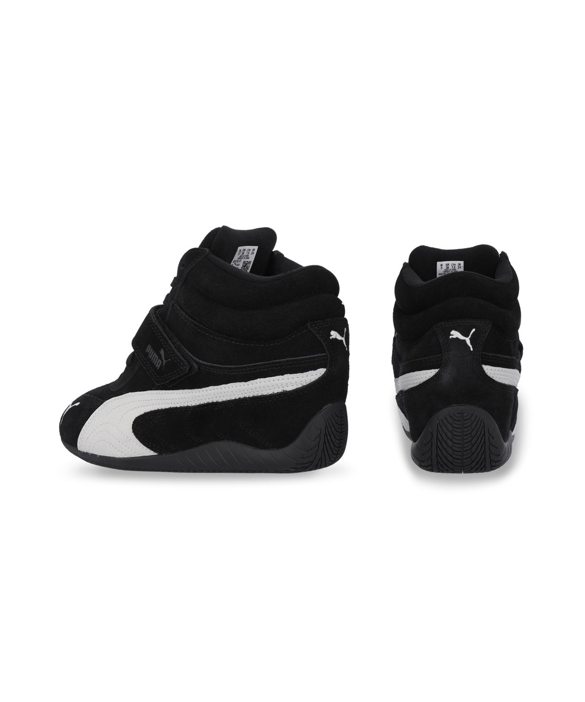 푸마(PUMA) 스피드캣 웨지 OG 우먼스 - 푸마 블랙:푸마 화이트 / 408119-01