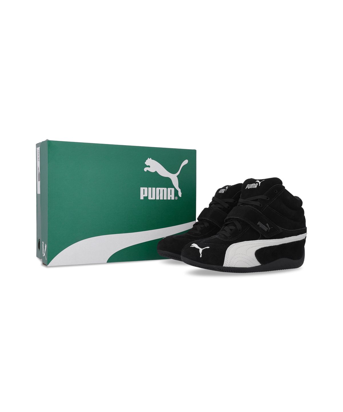 푸마(PUMA) 스피드캣 웨지 OG 우먼스 - 푸마 블랙:푸마 화이트 / 408119-01
