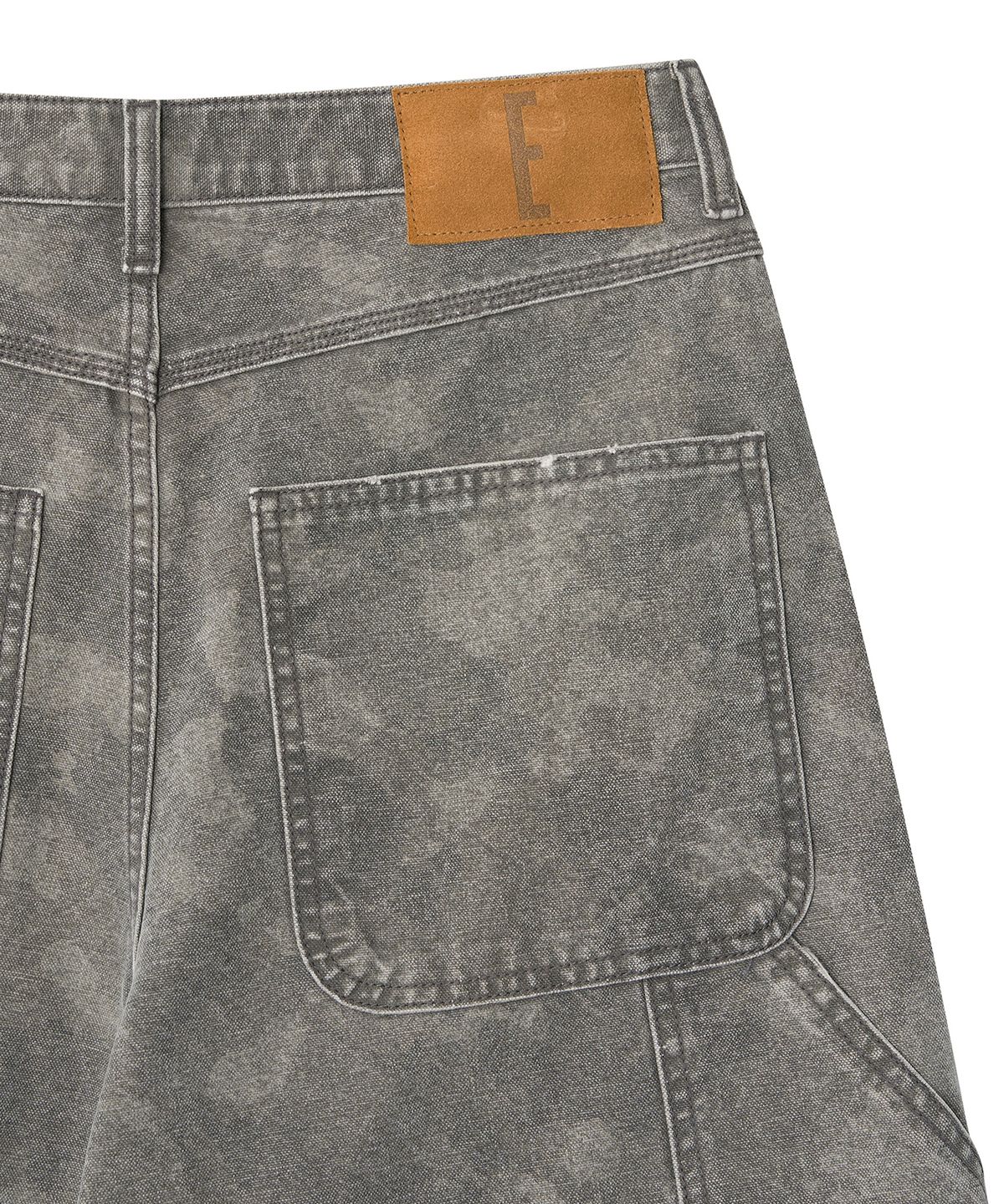 이우트(EEUT) VINTAGE CAMO BURMUDA PANTS / KHAKI