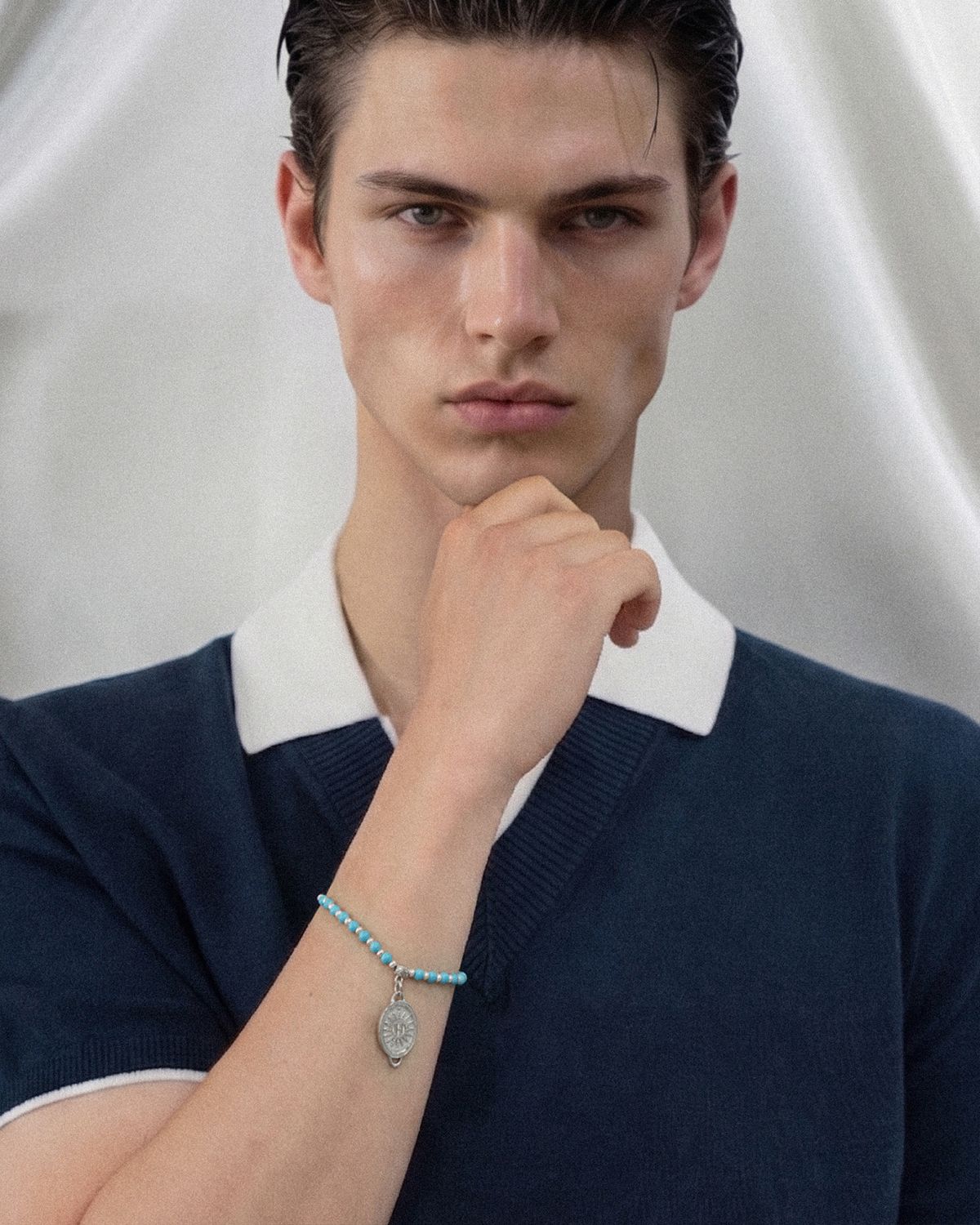헬리오스(HELIOS) ETHNIC BRACELET #3 [TURQUOISE]