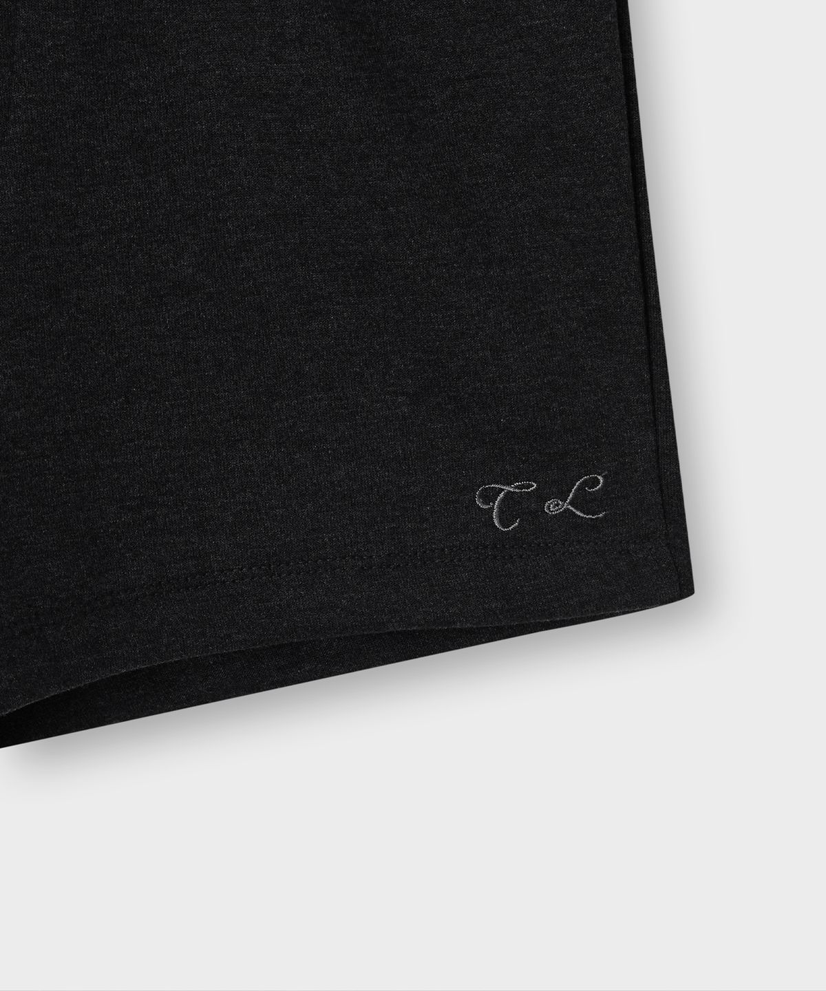 더 릴(THE LILLE) Lia Span Shorts_Charcoal