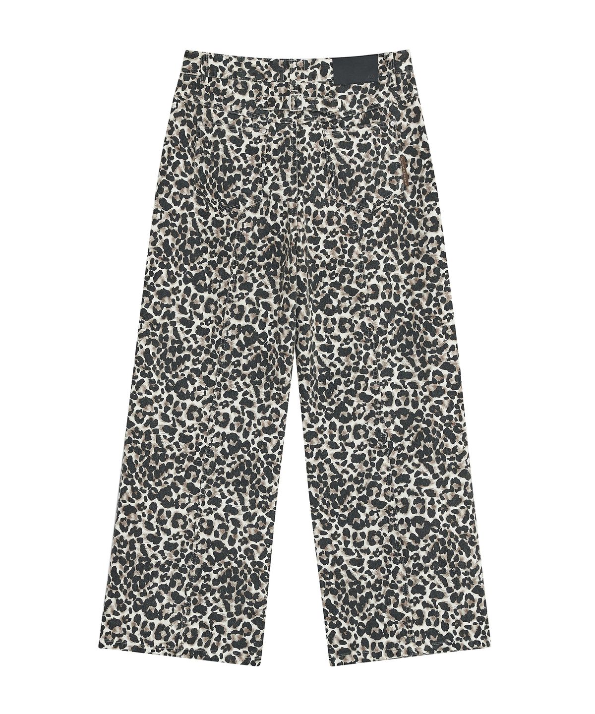 데프가먼츠(DEFGARMENTS) STUD PARACHUTE PANTS [LEOPARD WHITE]