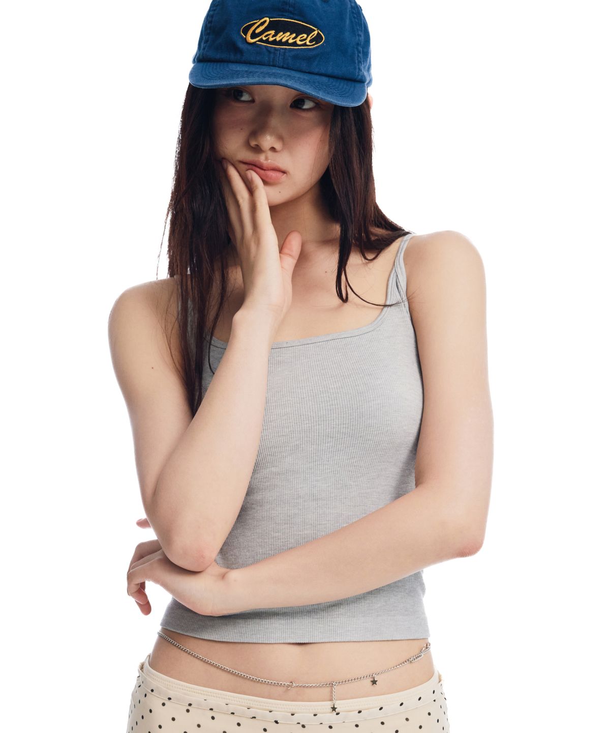 비브비브(VIVEVIVE) 백포인트 골지 브라탑