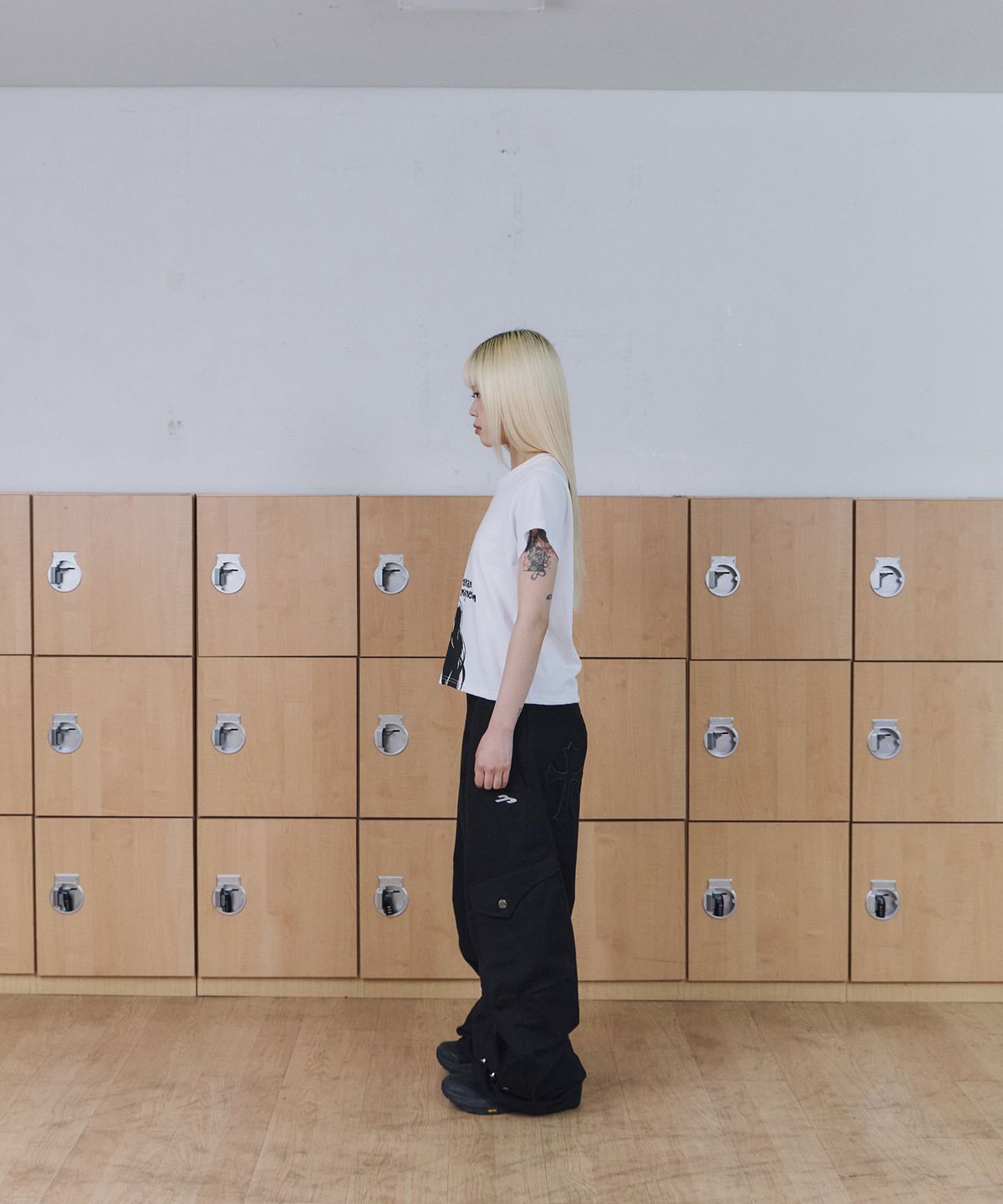 탄산마그네슘(TANSANMAGNESIUM) 탄산 소녀 티셔츠 (화이트)