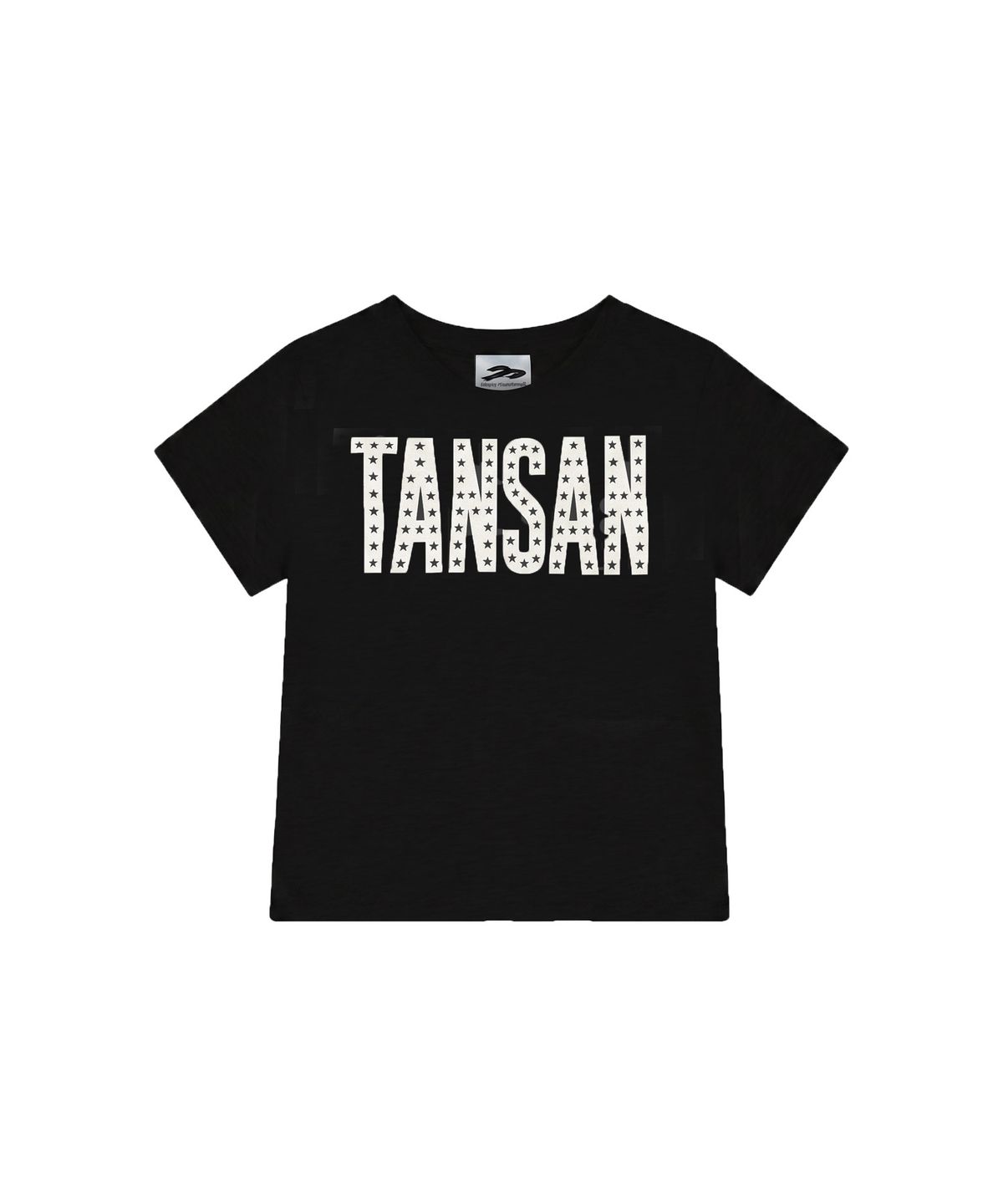 탄산마그네슘(TANSANMAGNESIUM) 탄산 스타 로고 티셔츠 (블랙)