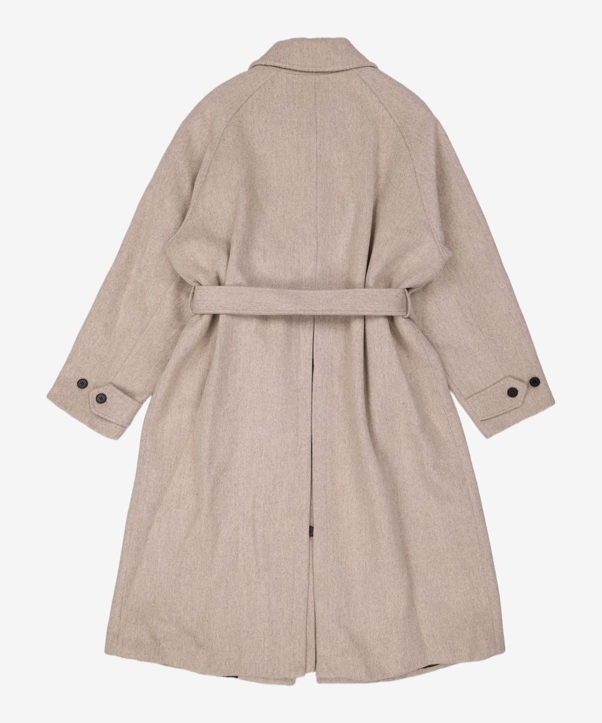 엠엠지엘(MMGL) WOOL BALMACAAN COAT (OATMEAL BEIGE) 3