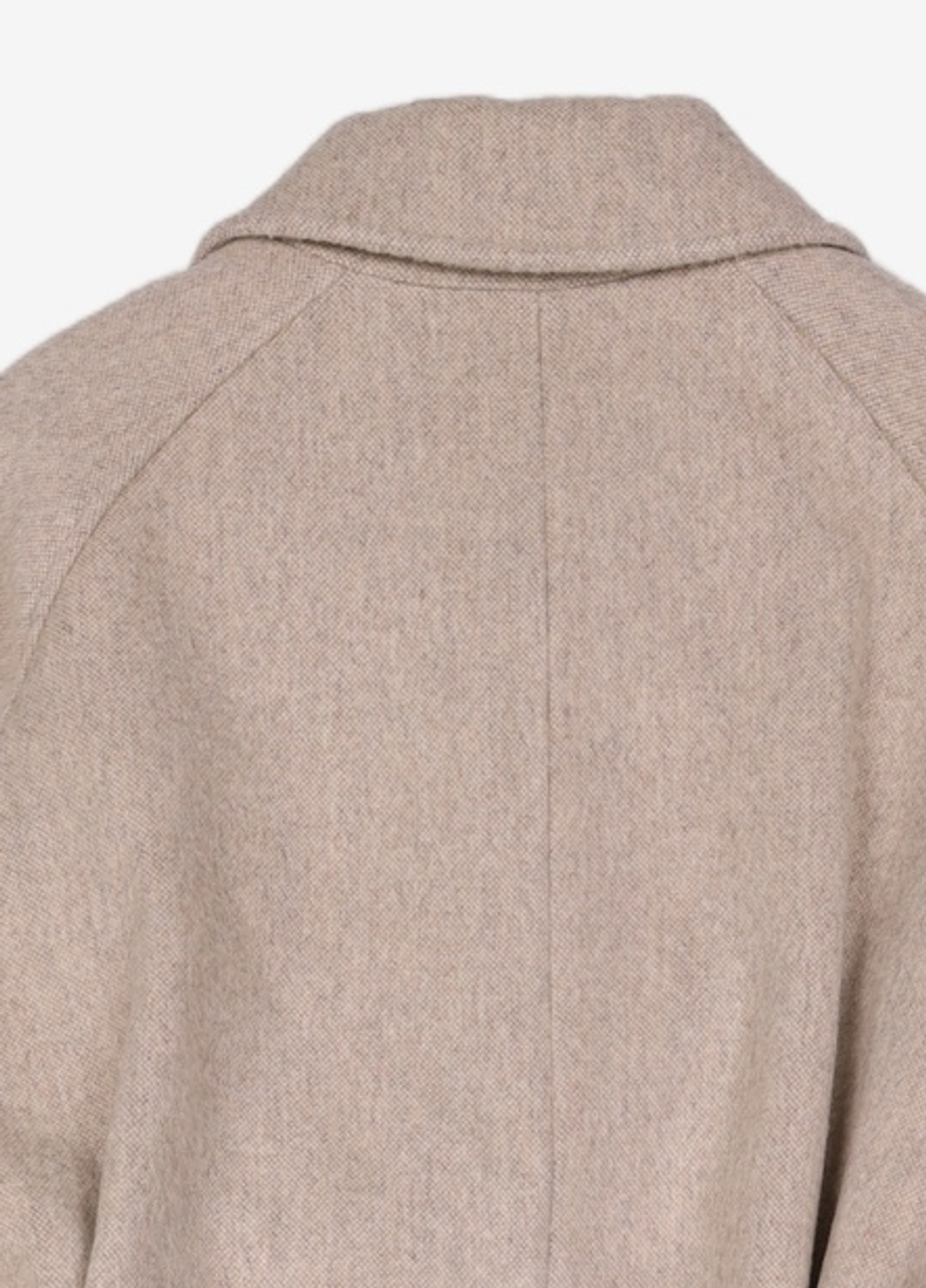 엠엠지엘(MMGL) WOOL BALMACAAN COAT (OATMEAL BEIGE) 3
