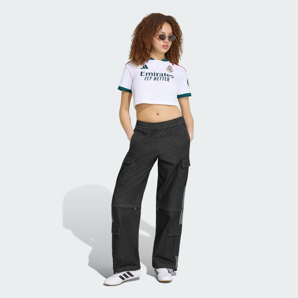 아디다스(ADIDAS) 레알 마드리드 26/27 홈 크롭 저지 KC4237