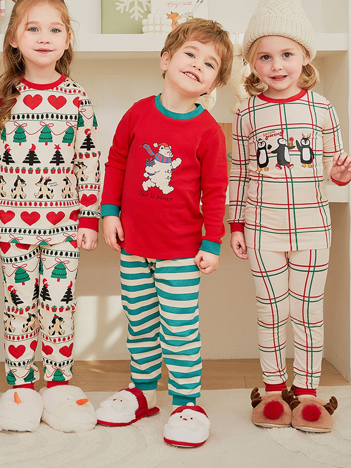 몰리멜리프렌즈(MOLLIMELLI FRIENDS) 해피몰리쓰마스실내상하복