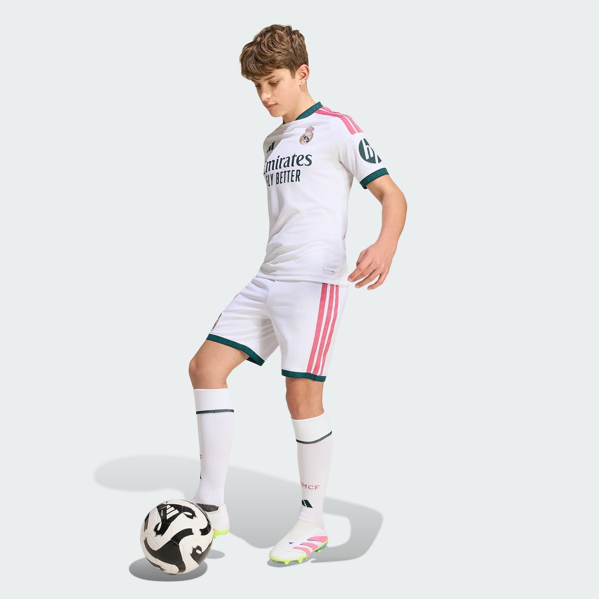 아디다스 키즈(ADIDAS KIDS) 레알 마드리드 26/27 홈 쇼츠 키즈 KC3949