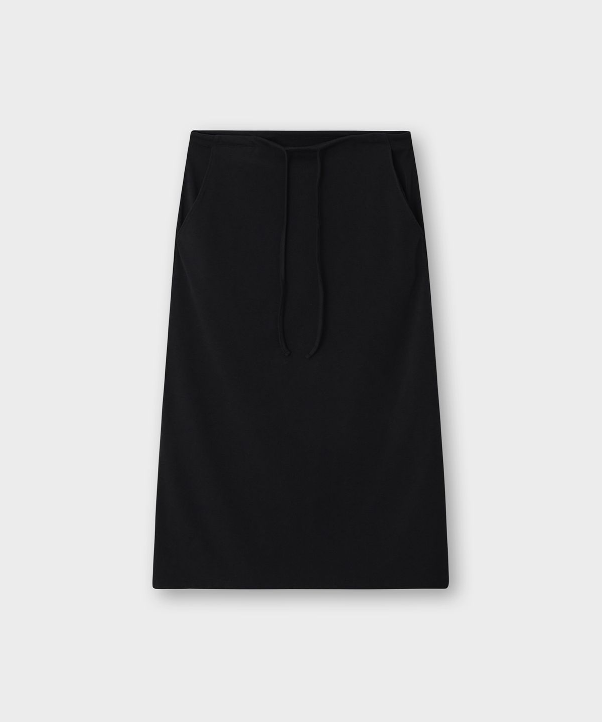 더 릴(THE LILLE) Bake Long Skirt_Black