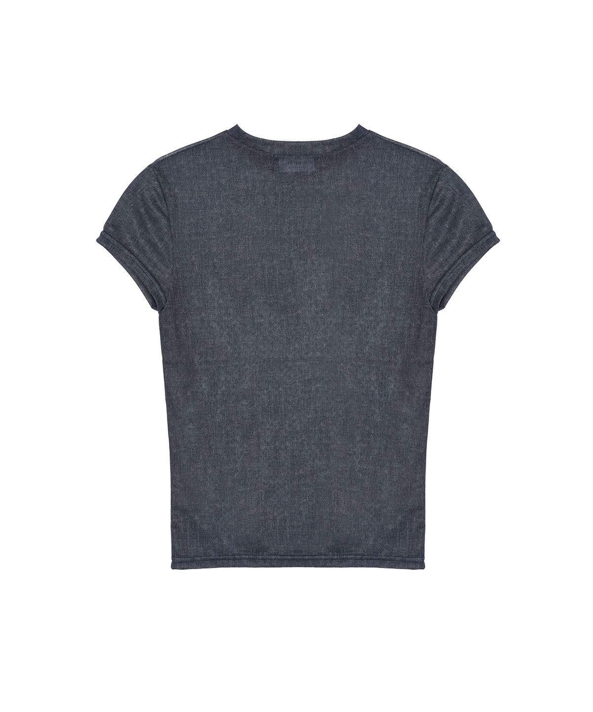닉앤니콜(NICK&NICOLE) SHEER DENIM MOOD TOP_NAVY