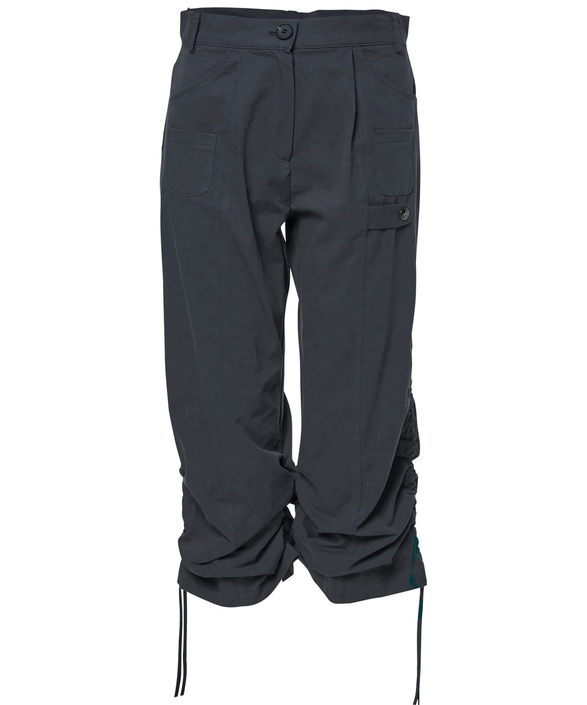 플레어업(FLAREUP) Structured Capri Pants (FL-271_Dark Gray)