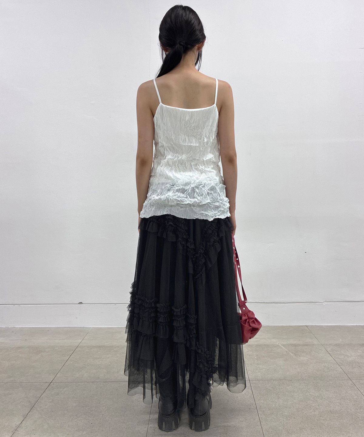플레어업(FLAREUP) Organic Wrinkle Sleeveless (FL-179_White)