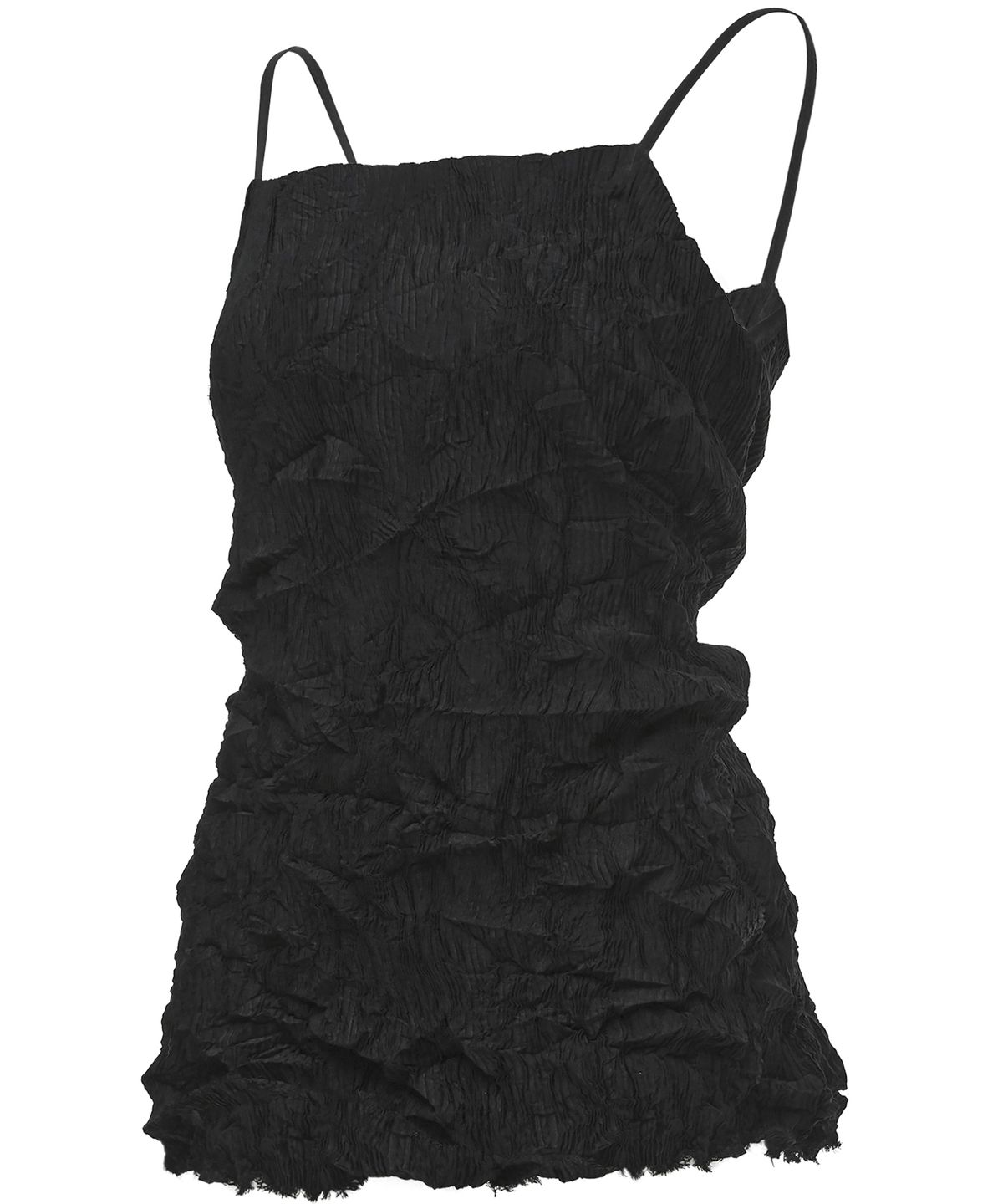 플레어업(FLAREUP) Organic Wrinkle Sleeveless (FL-179_Black)