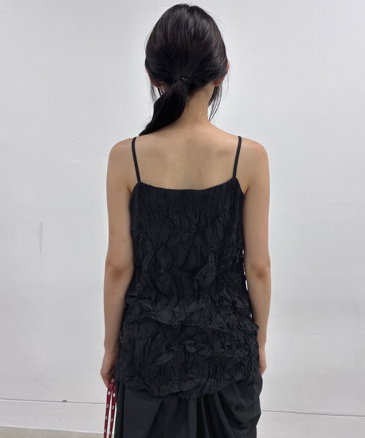 플레어업(FLAREUP) Organic Wrinkle Sleeveless (FL-179_Black)