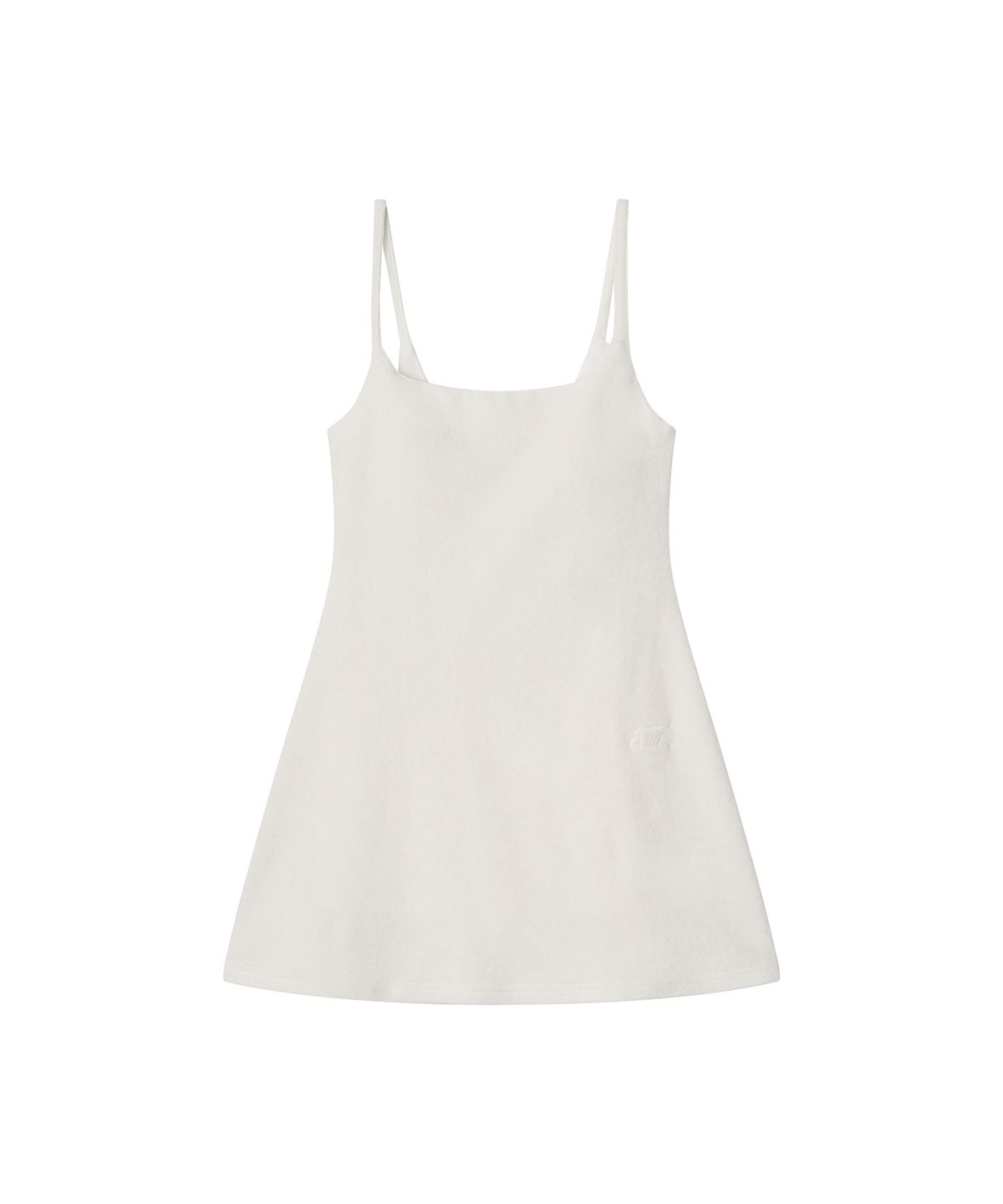 이우트(EEUT) TERRY COVER UP DRESS / WHITE