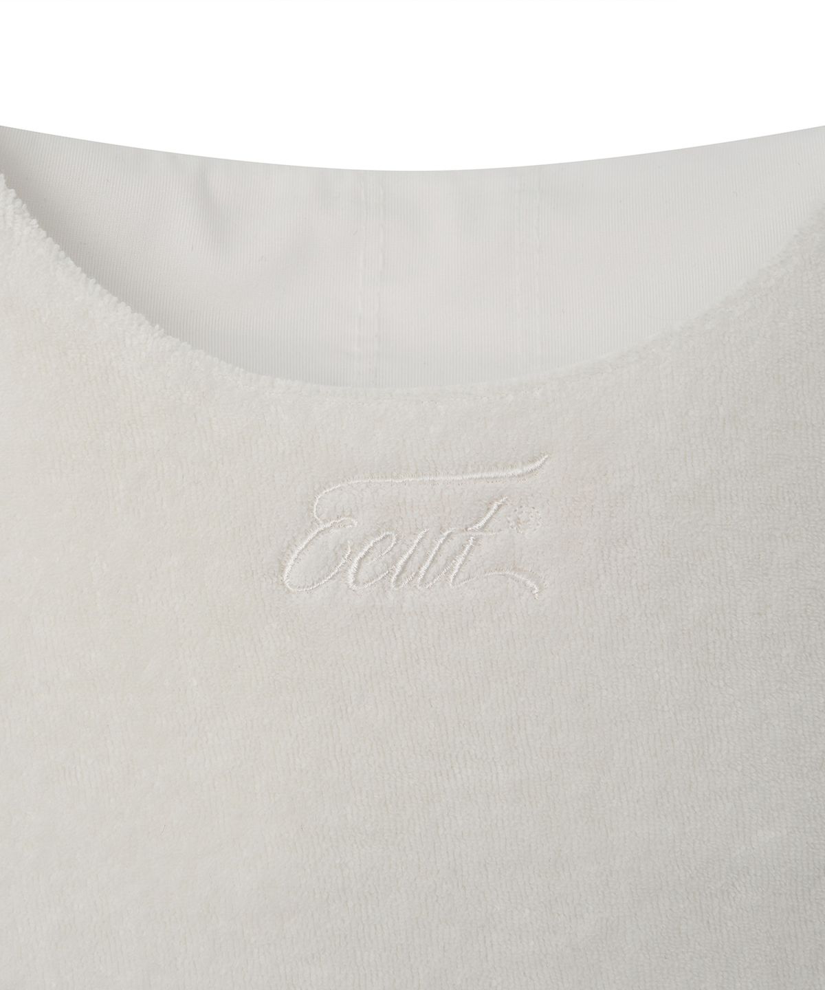 이우트(EEUT) TERRY COVER UP DRESS / WHITE