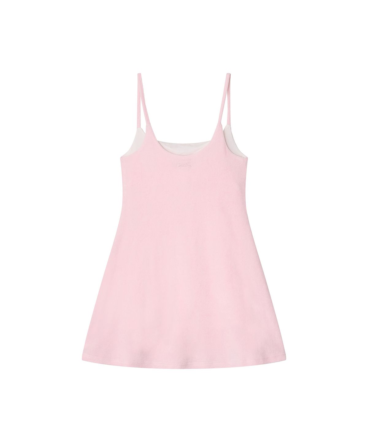 이우트(EEUT) TERRY COVER UP DRESS / LIGHT PINK