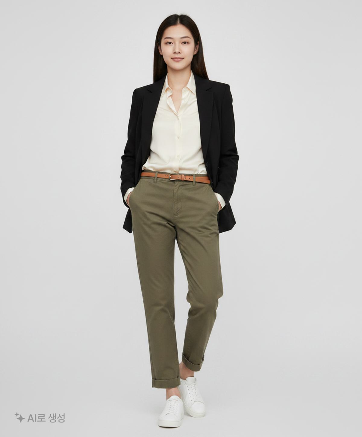 유니클로(UNIQLO) 코튼 팬츠 85