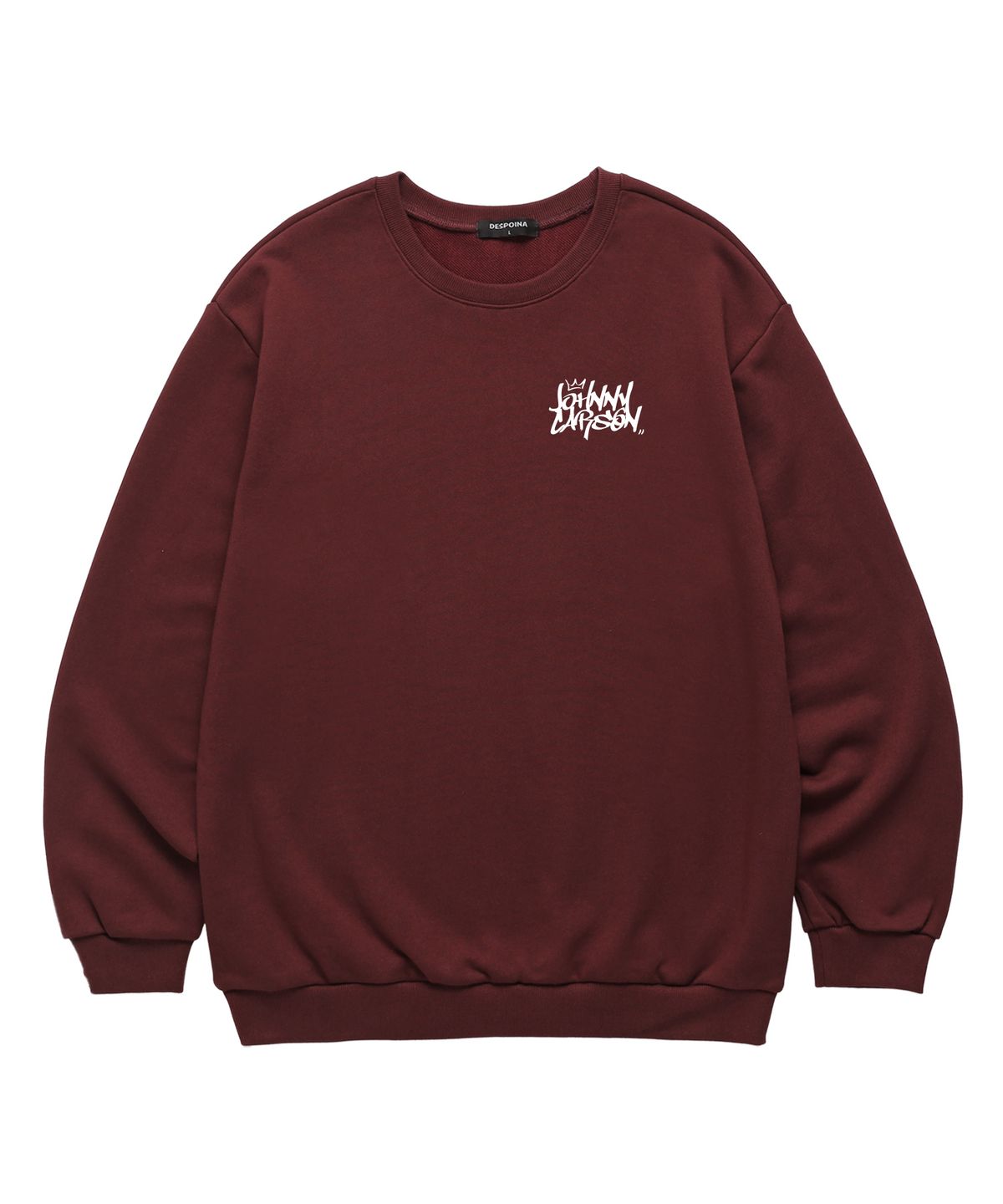 자니카슨(JOHNNY CARSON) Classic Graffiti Logo 맨투맨 (JCLTS016) 버건디