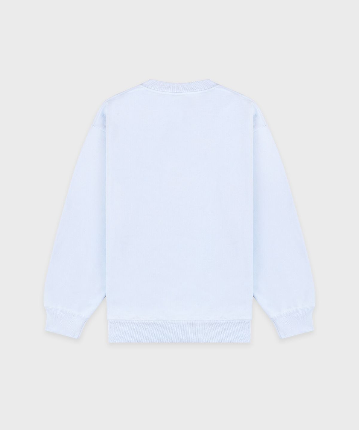 스포티앤리치(SPORTY&RICH) H&W 크레스트 크루넥 남여공용 - 시엘 R265AUW021