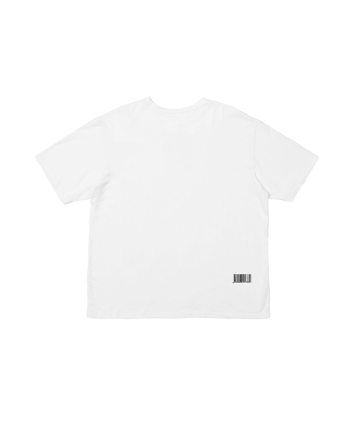 이양(EYANG) NO.122 BAR CODE T-SHIRT WHITE