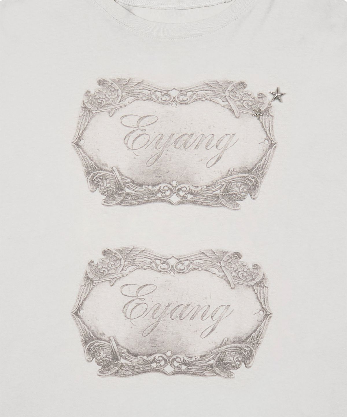 이양(EYANG) ANTIQUE LOGO PLAQUE T-SHIRT